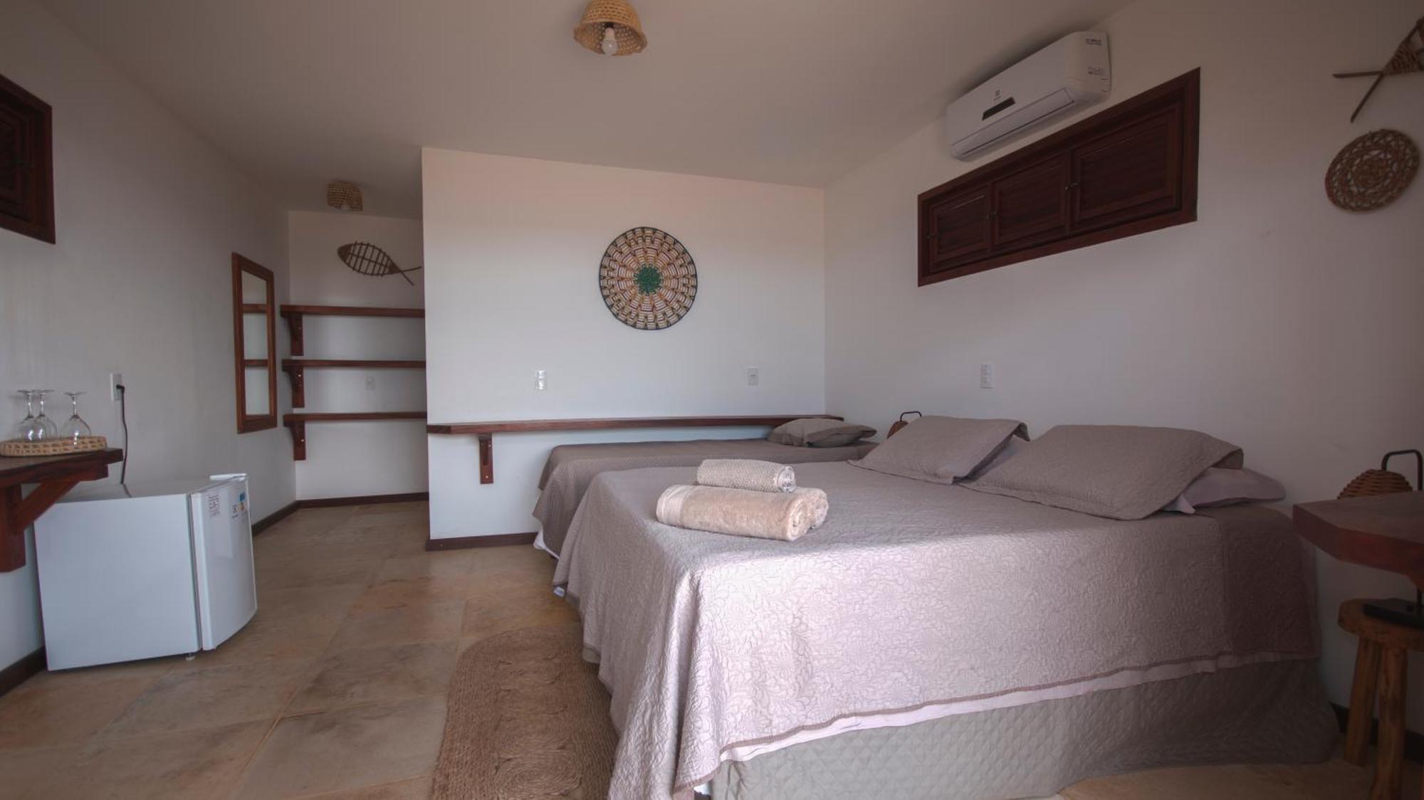 Beach House - Suite 2 - Na Praia -Beachfront Barra Grande  Luaran gambar