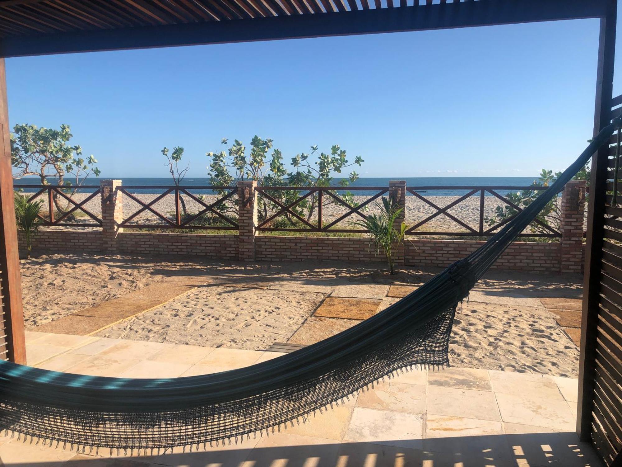Beach House - Suite 2 - Na Praia -Beachfront Barra Grande  Luaran gambar