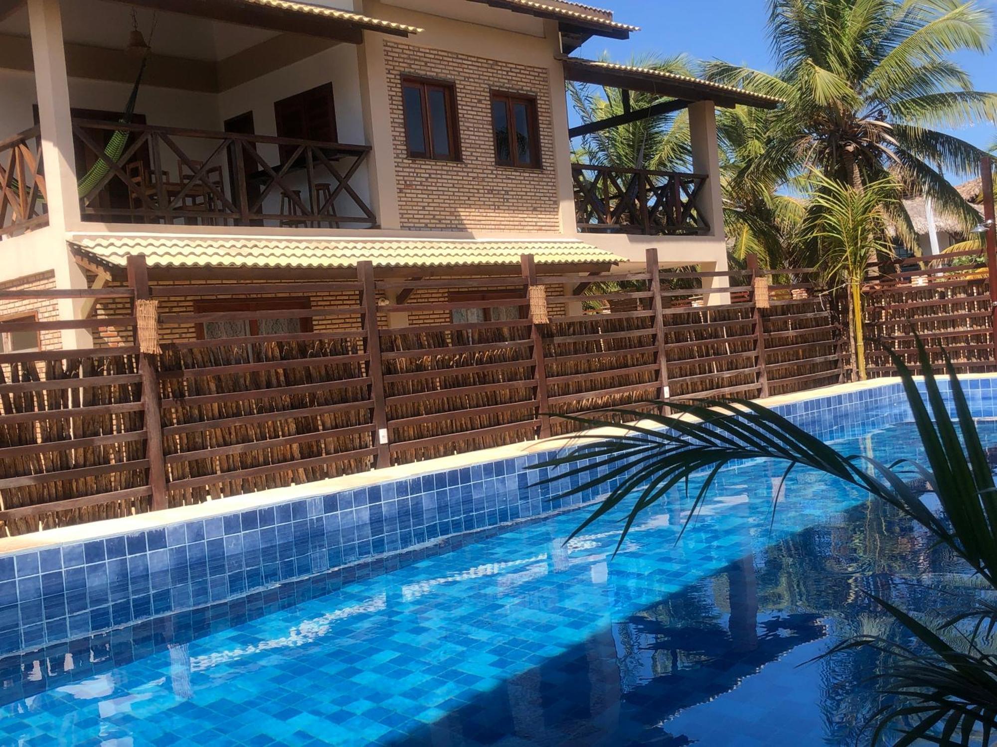 Beach House - Suite 2 - Na Praia -Beachfront Barra Grande  Luaran gambar